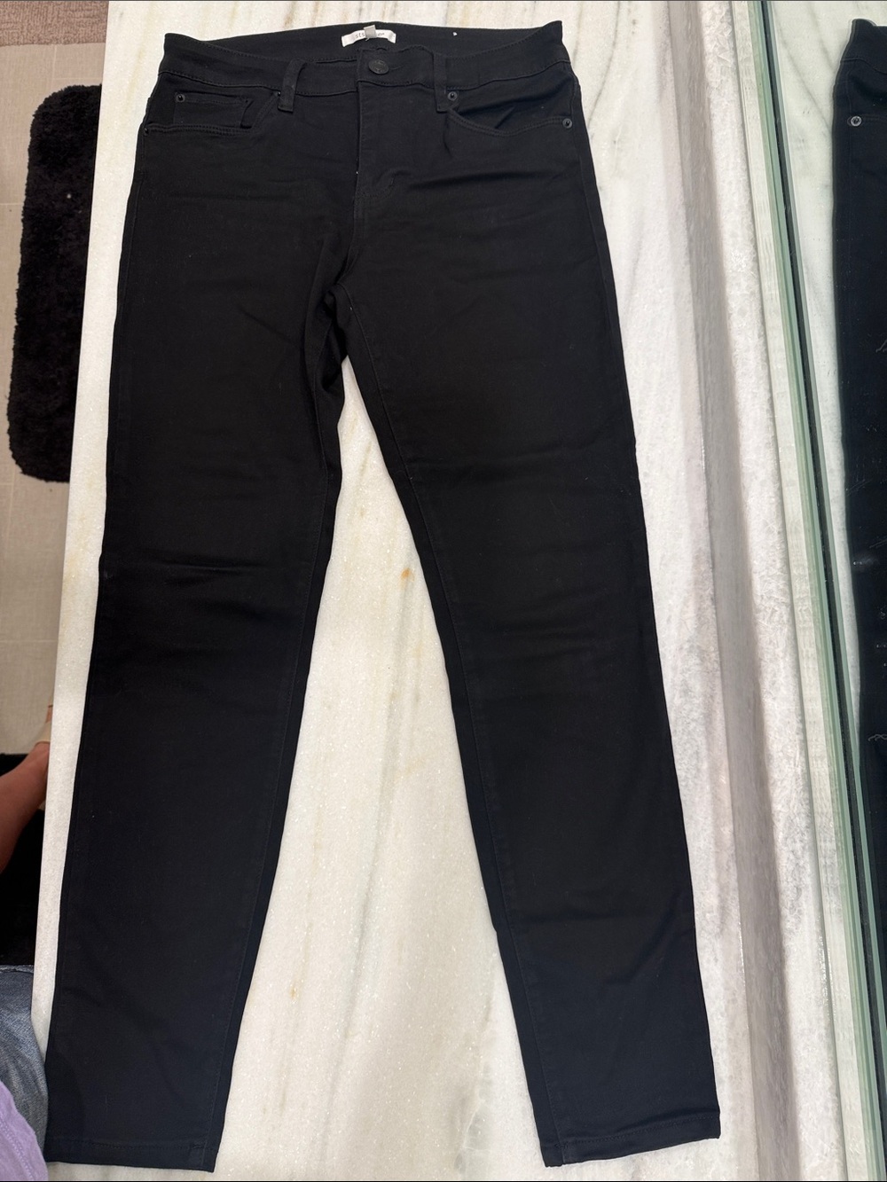 STS Blue Black Cropped Skinny Jeans - Women's